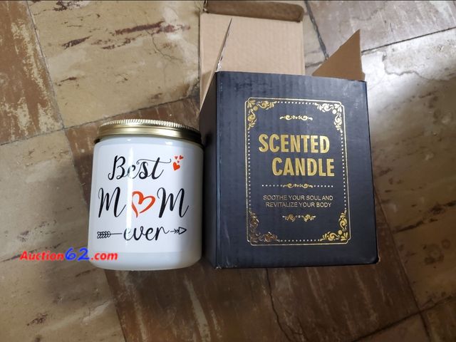 Lot 44-6724g - Lavender Scented Candle, 9oz Appears New, A basic inspection has been given to this item. Sold AS-IS.