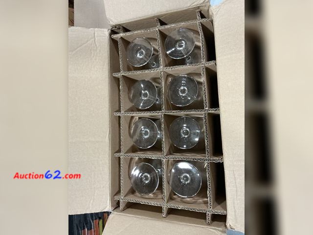 Lot 44-1107j - Retail value $47- Libbey Vina Red Wine Glasses, 18.25 ounce, Set of 8 Appears New, A basic inspection has been given to this item. Sold AS-I...