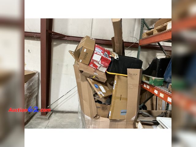 Lot 44-107o - Salvage Lot of Mixed Items Salvage Pallet, contains broken or incomplete items