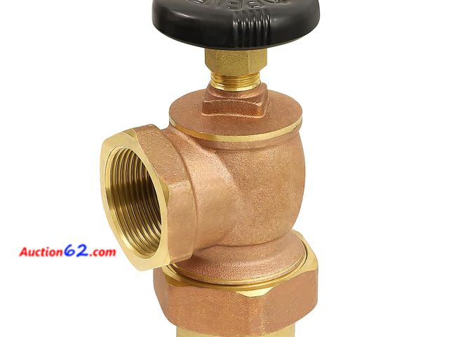 Lot 44-1943a - Midline Valve 6I365 Steam Radiator Converter Valve; Air Vent Temperature Control; 1-1/4 in. Fem Union x FIP; Brass See All Photo's Not Teste...