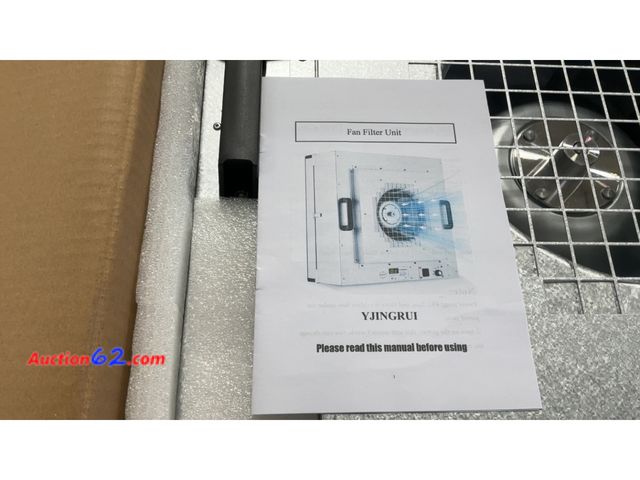 Lot 44-1790 - $150 Retail price - YJINGRUI Fan Filter Unit See All Photo's Not Tested Appears New, A basic inspection has been given to this item. Sold AS...