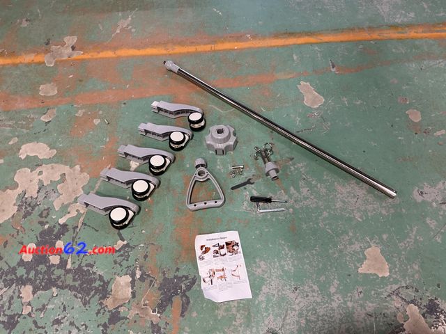 Lot 44-4105f - IV Pole SYJ004-1 - New, Made in China Not Tested E-Commerce Return, A basic inspection has been given to this item. Sold AS-IS.