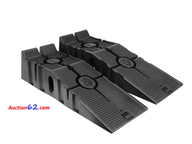 Lot 44-22g - Retail value $55-Durable RhinoRamps (Set of 2) Appears New, A basic inspection has been given to this item. Sold AS-IS. See All Photo's Not ...
