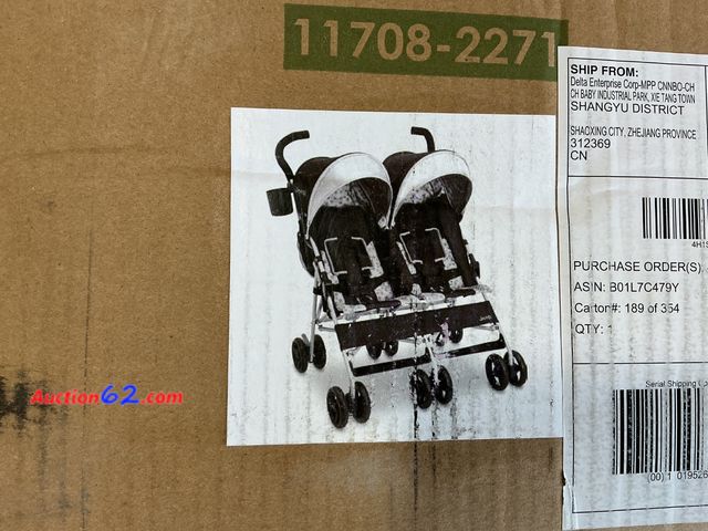 Lot 44-846 - $99.99 Retail price - Jeep Scout Double Stroller, Charcoal Galaxy See All Photo's Not Tested Appears New, A basic inspection has been given ...