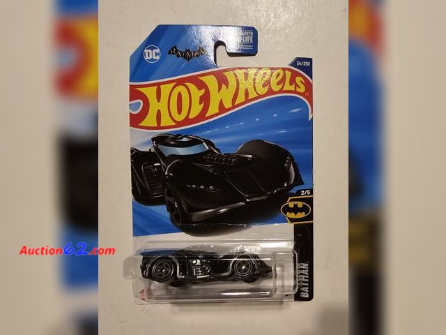 Lot 44-8347w - 2024 HOT WHEELS BATMAN : ARKHAM ASYLUM BATMOBILE.-T Never opened, Factory Sealed