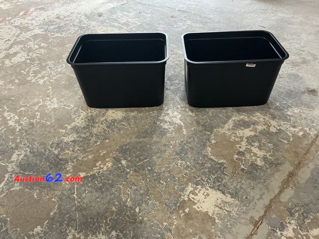 Lot 44-1206j - Brightroom Stackable Storage Bins - Set of 2 Appears New, A basic inspection has been given to this item. Sold AS-IS.