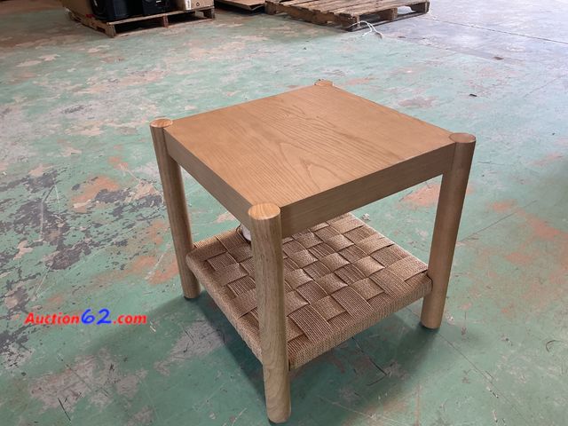 Lot 44-1374m - $79 Retail price - Simple Rustic Accent Table - Hearth &amp; Hand™ with Magnolia E-Commerce Return, A basic inspection has been given to thi...