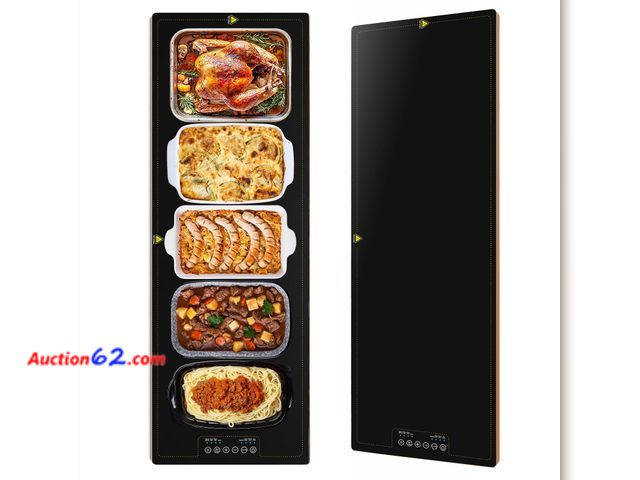 Lot 44-1774 - $119.99 Retail price - 40x14 Inch Electric Warming Trays for Buffets Party - Adjustable Temp (100°F-260°F) Food Warmers, Buffet Servers and ...
