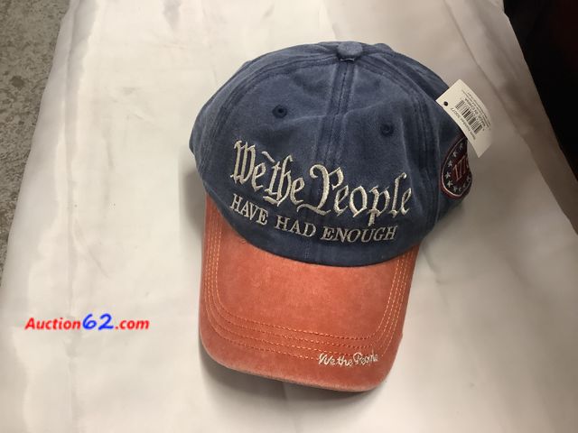 Lot 44-6150w - “WE THE PEOPLE” “1776” Blue &amp;Red Hat, New See All Photo's Not Tested