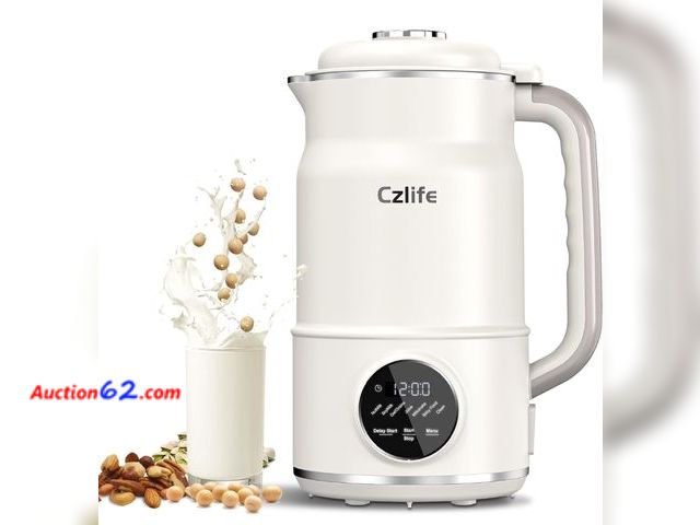 Lot 44-7167j - N7 Nut Milk Maker Machine, 50 oz (1.5L) homemade almond milk, soy milk Maker, oat, coconut, juice, milkshake, smoothies, baby food, plant ba...