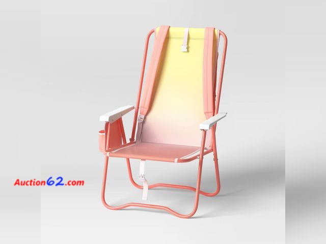 Lot 44-120p - Retail of $40- Backpack Chair - Sun Squad™ Appears New, A basic inspection has been given to this item. Sold AS-IS.