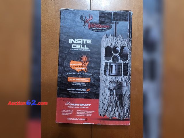 Lot 44-3163b - Wildgame Innovations Insite Cell Cellular Trail Camera - Unknown Condition - See Pictures 3. Used