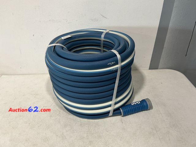 Lot 44-689f - Orbit PolyFusion Blue Garden Hose with Connector See All Photo's Not Tested Appears New, A basic inspection has been given to this item. Sol...