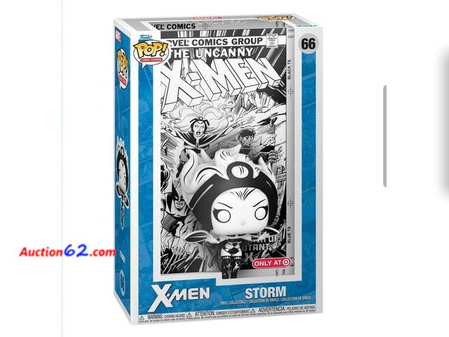 Lot 44-7111x - FUNKO POP! Comic Cover:  X-Men Storm Vinyl figure, still in the box  Appears New with box damage Never opened, Factory Sealed