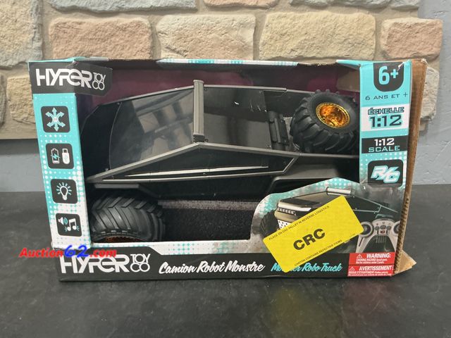 Lot 44-1370m - Hyper Monster Robo Truck Remote Control Vehicle (Gold Edition) 1:12 Scale E-Commerce Return, A basic inspection has been given to this item....
