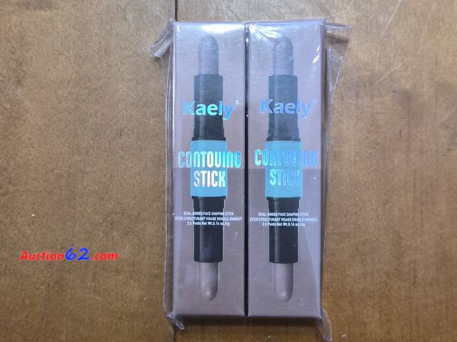 Lot 44-3081t - Kaely Dual-Ended Contouring Stick for Face Shaping 2-Pack 4.6g Each Cruelty-Free - New - See Pictures  Appears New, A basic inspection has b...