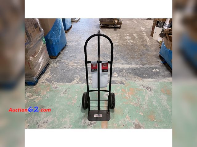 Lot 44-794f - $140 Retail price - Milwaukee HD800P Heavy Duty D-Handle Hand Truck - 800 lb Capacity, Pneumatic Tires Not Tested E-Commerce Return, A basic...