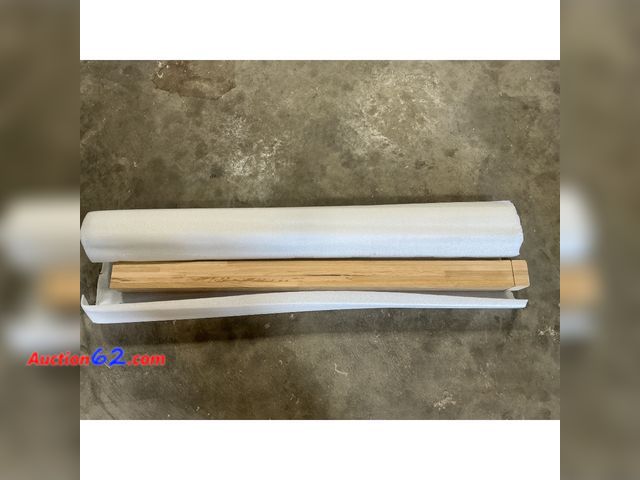 Lot 44-4029f - Wooden Bar Railing Component Appears New, A basic inspection has been given to this item. Sold AS-IS.