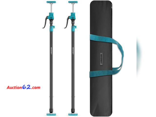 Lot 44-220m - MAXENIKIT Third Hand Support Pole Heavy Duty, Cabinet Jacks for Installing Cabinets with 200 LBS Capacity and Expand from 49-1/5 to 114-1/5 ...