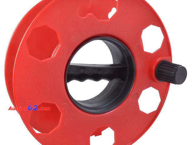 Lot 44-119w - Heavy Duty Cord Storage Reel, Holds Up To 150' Appears New, A basic inspection has been given to this item. Sold AS-IS.