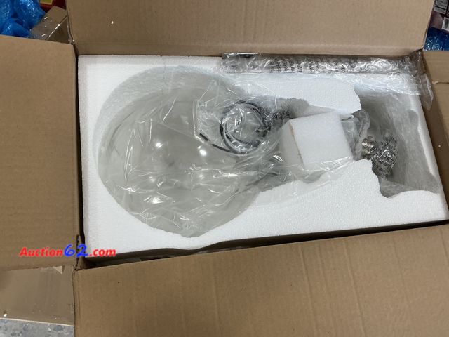 Lot 44-1165o - TENGXIN 8 Inch Pendant Lamp TXPLBN12-L Not Tested See All Photo's Appears New with box damage