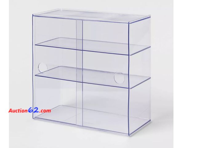 Lot 44-1642b - Clear Case with Sliding Doors - Brightroom Appears New, A basic inspection has been given to this item. Sold AS-IS. See All Photo's Not Test...