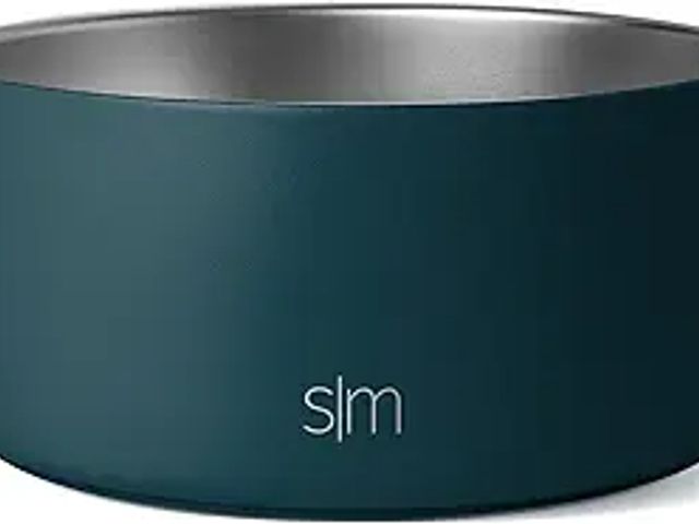Lot 44-5299g - Simple Modern Stainless Steel Pet Water Bowl for Dogs &amp; Cats. Reusable Insulated, No Tip, No Slip, BPA Free. Bentley Collection, Large (...