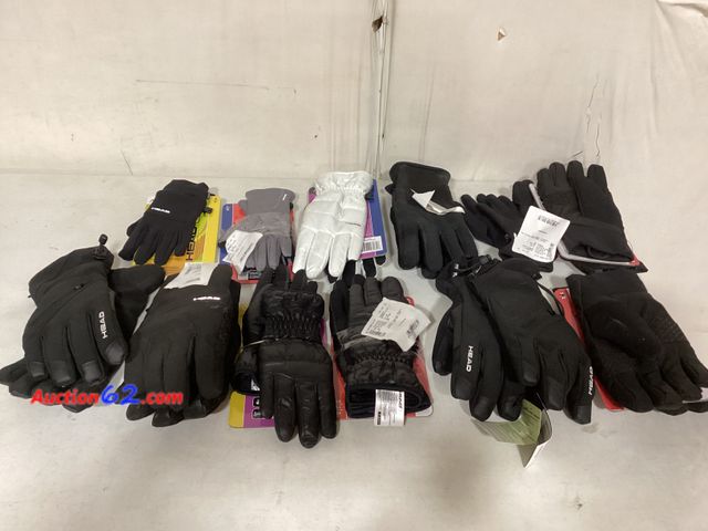 Lot 44-148b - Lot of Assorted Adult Winter Gloves- Different Sizes  2. E-Commerce Return, A basic inspection has been given to this item. Sold AS-IS.