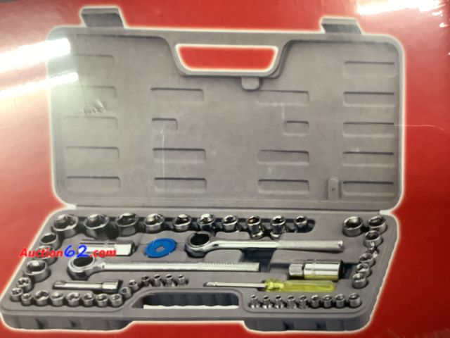 Lot 44-6191w - 52PCS SOCKET SET, Kentucky Industrial Tools. New See All Photo's Not Tested Never opened, Factory Sealed