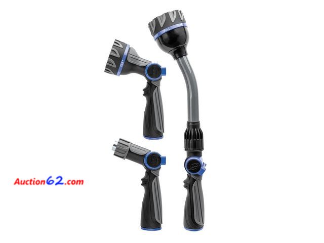 Lot 44-757 - Orbit 3pk Watering and Nozzle Set See All Photo's Not Tested Appears New, A basic inspection has been given to this item. Sold AS-IS.