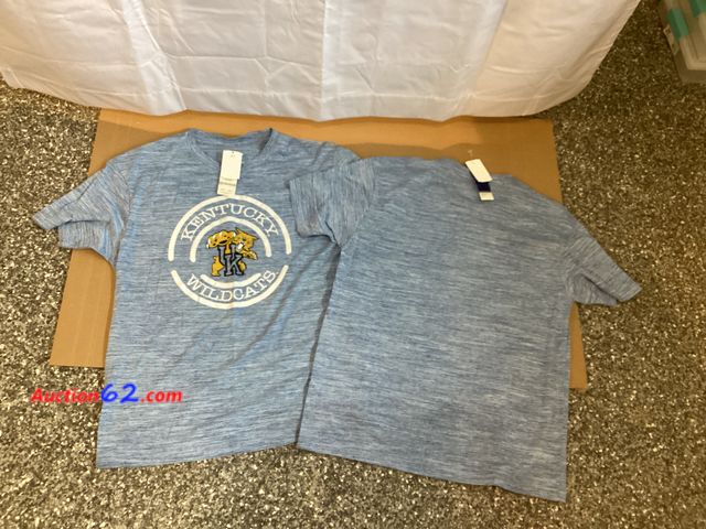 Lot 44-7728i - Lot of (2) adult medium Kentucky Wildcats T-shirts.  Appears New, A basic inspection has been given to this item. Sold AS-IS. See All Photo'...
