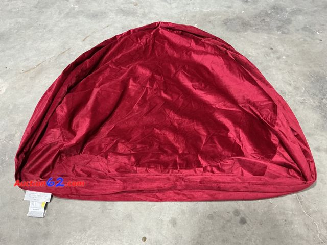 Lot 44-267 - Red Bean Bag Cover - Made in USA See All Photo's E-Commerce Return, A basic inspection has been given to this item. Sold AS-IS.