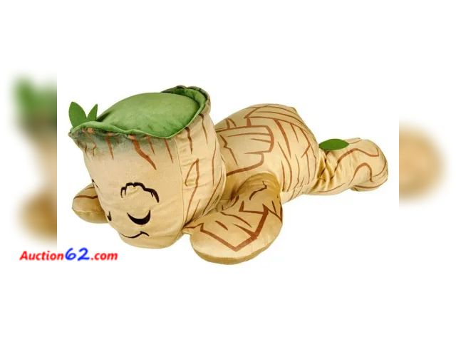 Lot 44-167b - Disney Parks Marvel Guardians of the Galaxy, Groot Cuddleez Appears New, A basic inspection has been given to this item. Sold AS-IS.