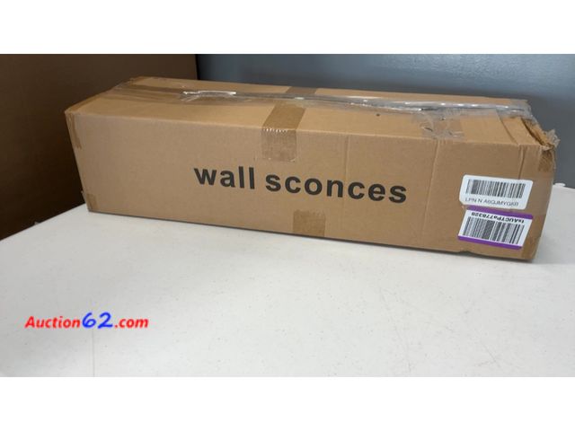 Lot 44-2702 - Modern LED Wall Sconce Light Fixture Appears New, A basic inspection has been given to this item. Sold AS-IS. Not Tested See All Photo's