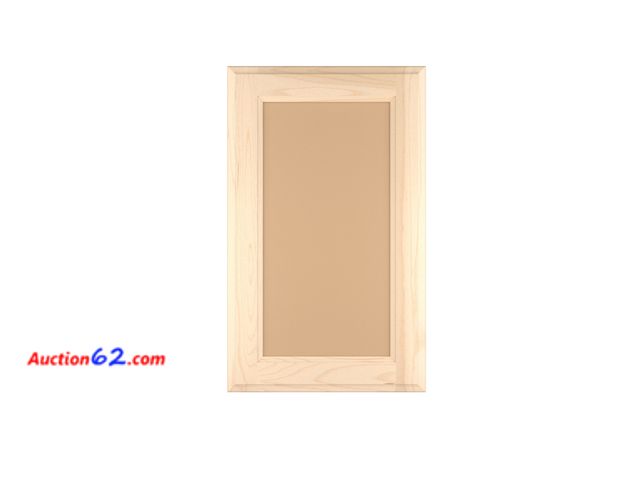 Lot 44-1130b - Custom Unfinished Cabinet Door 1. Appears New, A basic inspection has been given to this item. Sold AS-IS. 5. Not Tested