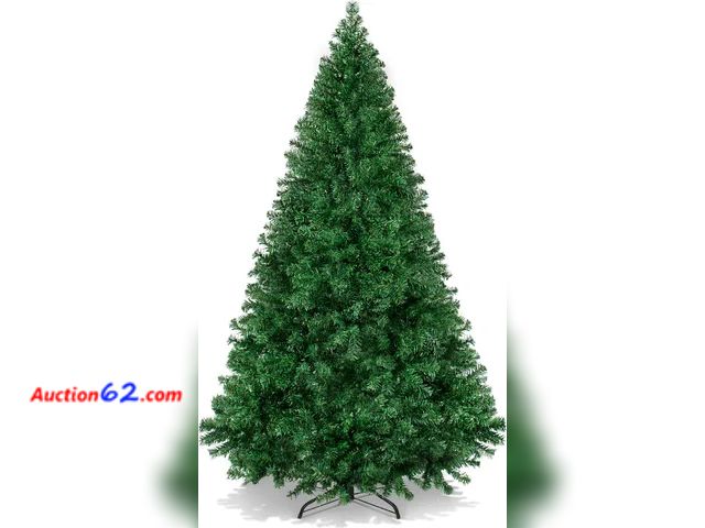 Lot 44-3065b - 4.5' - Premium Artificial Pine Christmas Tree w/ Foldable Metal Base - BCP Products SKY7035 - Ecommerce Return - See Pictures