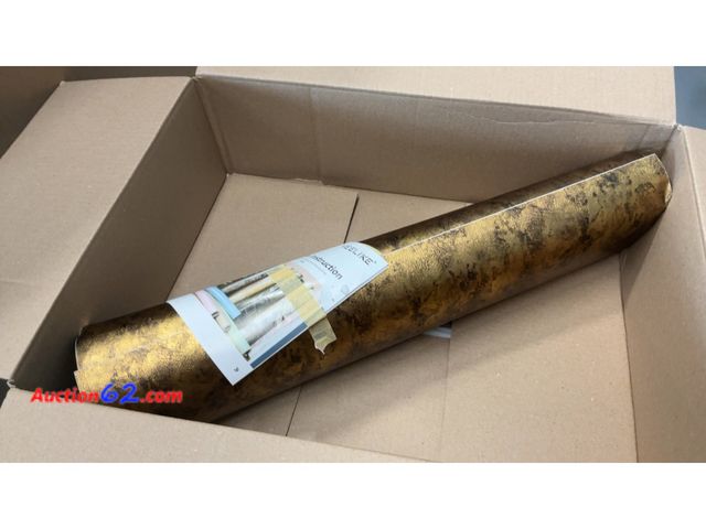 Lot 44-2737w - VEELIK Golden Wallpaper  Appears New, A basic inspection has been given to this item. Sold AS-IS. See All Photo's Not Tested