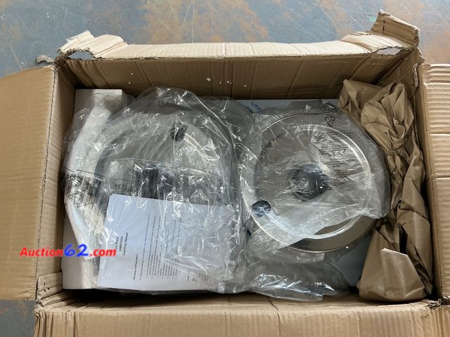 Lot 44-556e - $199.99 Retail price - Culistra Commercial Stainless Steel Bain Marie, 1200W Electric Soup Warmer, with 2 Round Pots, with Lid and Tap, for ...