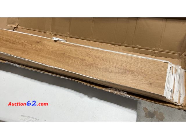 Lot 44-271 - Mysflosy Peel &amp; Stick Floor Tile, 36-Pack 54 Sq.Ft Waterproof Luxury Vinyl Flooring Self-Adhesive, Wood-Look Vinyl Planks for DIY Instal...