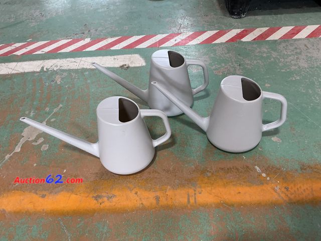 Lot 44-4064b - Lot of (3) 1.5 L Watercan Fern Gray 1. Appears New, A basic inspection has been given to this item. Sold AS-IS. 4. See All Photo's 5. Not Te...