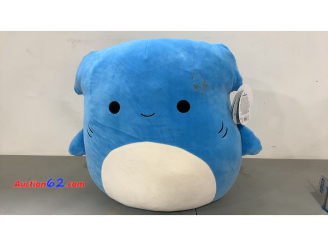 Lot 44-1652j - Squishmallows Shark Plush Toy Not Tested See All Photo's E-Commerce Return, A basic inspection has been given to this item. Sold AS-IS. Dirt...