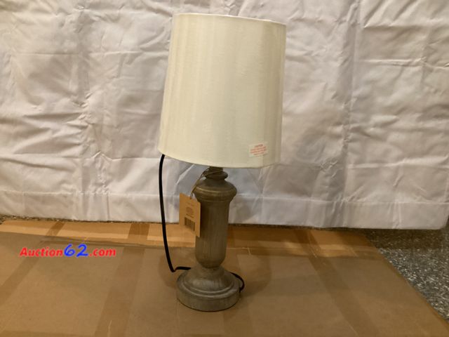 Lot 44-7716j - Lot of (1) rustic table lamp.  Appears New, A basic inspection has been given to this item. Sold AS-IS. See All Photo's