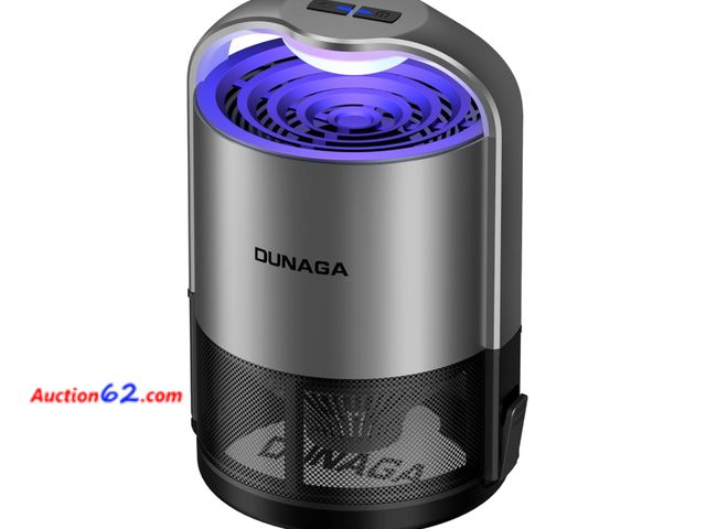 Lot 44-4035b - Bug Zapper Indoor,Mosquito Trap with 10 Sticky Glue Boards, Gray Appears New, A basic inspection has been given to this item. Sold AS-IS.