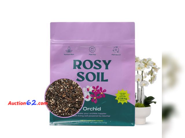 Lot 44-672f - Rosy Soil Orchid Potting Mix, 4 Quarts See All Photo's Not Tested Appears New, A basic inspection has been given to this item. Sold AS-IS.