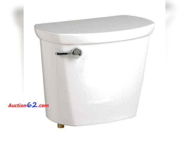 Lot 44-1618b - $125 Retail value- American Standard 4188A004.020 Cadet Pro Toilet Tank, White, 3 - • Low consumption (1.6 gpf/6.0 Lpf) 1. Appears New, A ba...