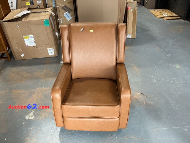 Lot 44-542e - $150 Retail price - Relax-A-Lounger Brown Leather Recliner Chair Not Tested See All Photo's E-Commerce Return, A basic inspection has been g...