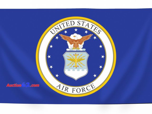 Lot 44-985 - Annin Flagmakers U.S. Airforce Military Flag USA-Made to Official Specifications, Officially Licensed, 2 x 3 Feet (Model 439034) Not Tested ...
