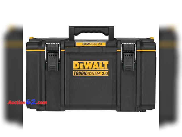 Lot 44-2i - $84.98 Retail price - DEWALT TOUGHSYSTEM 2.0, Large Tool Box, 22 in, 110 lbs. Capacity (DWST08300) Not Tested See All Photo's Appears New, A...