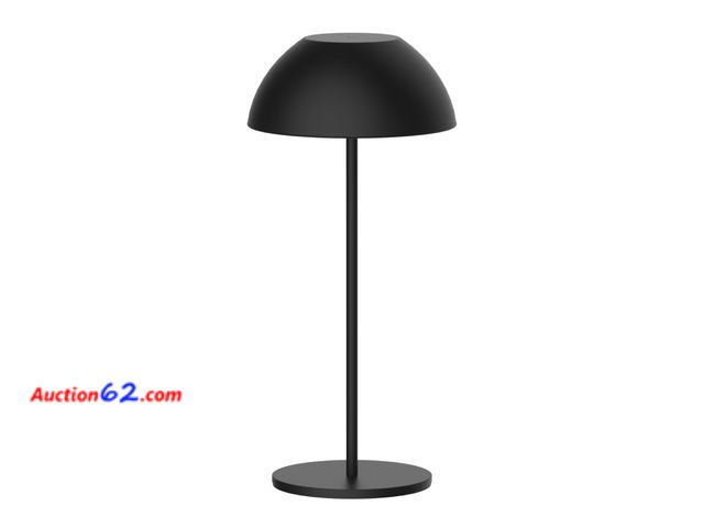 Lot 44-1100i - Newhouse Lighting Aurora, Black 2700K Dimmable Cordless USB-C Rechargeable Table Lamp NHTL-AU-BLK, Cordless Desk Lamp for Living Room, Bedro...