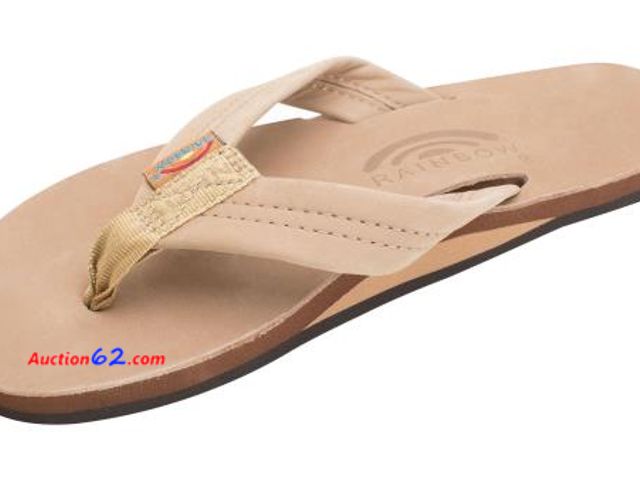 Lot 44-102g - Rainbow Sandals Women Premium Leather Single Layer - Sierra Brown X-Large- (8.5-9.5) - Appears New, A basic inspection has been given to thi...